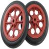 ToysCentral Basics 2 Pcs Replaceable Shopping Basket Cart 4.4"" Wheels Red Black G8Q2 view 2