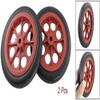 ToysCentral Basics 2 Pcs Replaceable Shopping Basket Cart 4.4"" Wheels Red Black G8Q2 view 3