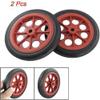 ToysCentral Basics 2 Pcs Replaceable Shopping Basket Cart 4.4"" Wheels Red Black G8Q2 view 4