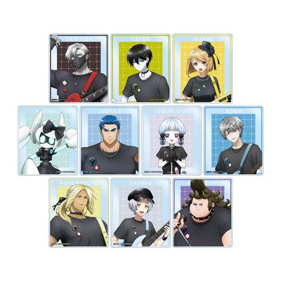 Compass 2.0 Combat Administration System Drawn Rock Band Version Trading Acrylic Cards Box of 10
