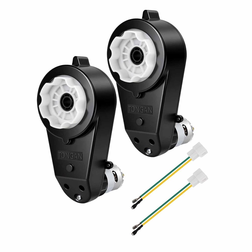 2PCS 24V RS555 40000RPM Gearbox Motor Kids On Car Upgrade Replacement Parts