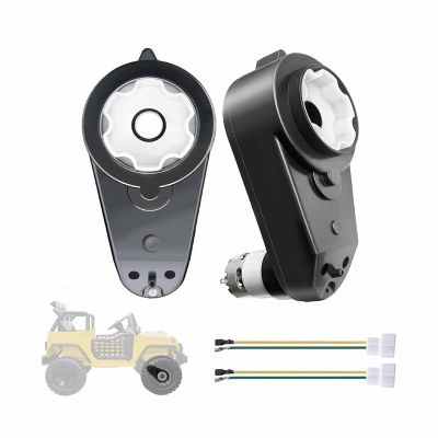 2Pcs 12V RS550 40000RPM Gearbox Motor Kids Ride On Car Electric Motor High Speed Engine Match Kids Ride On Toys Car Motors