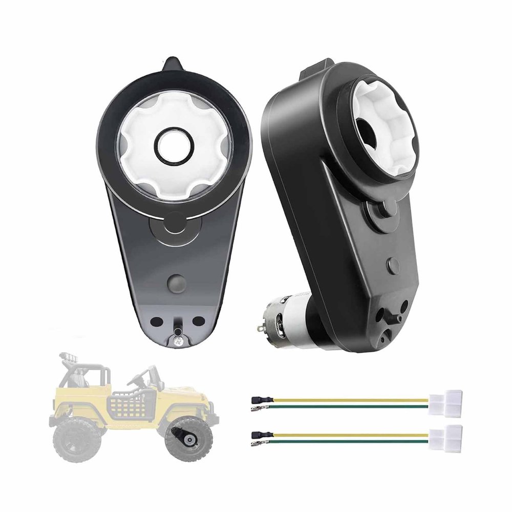 2Pcs 12V RS550 40000RPM Gearbox Motor Kids Ride On Car Electric Motor High Speed Engine Match Kids Ride On Toys Car Motors