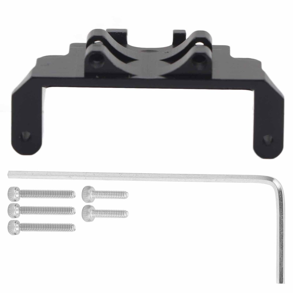 Aluminum Alloy Steering Servo Fixing Mount for Axial SCX24 90081/AXI00002 1/24 RC Car