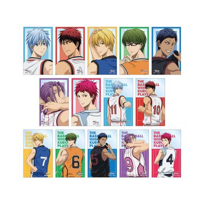 Kuroko no Basketball Illustration Battle Back Version Trading Clear Cards Box of 14