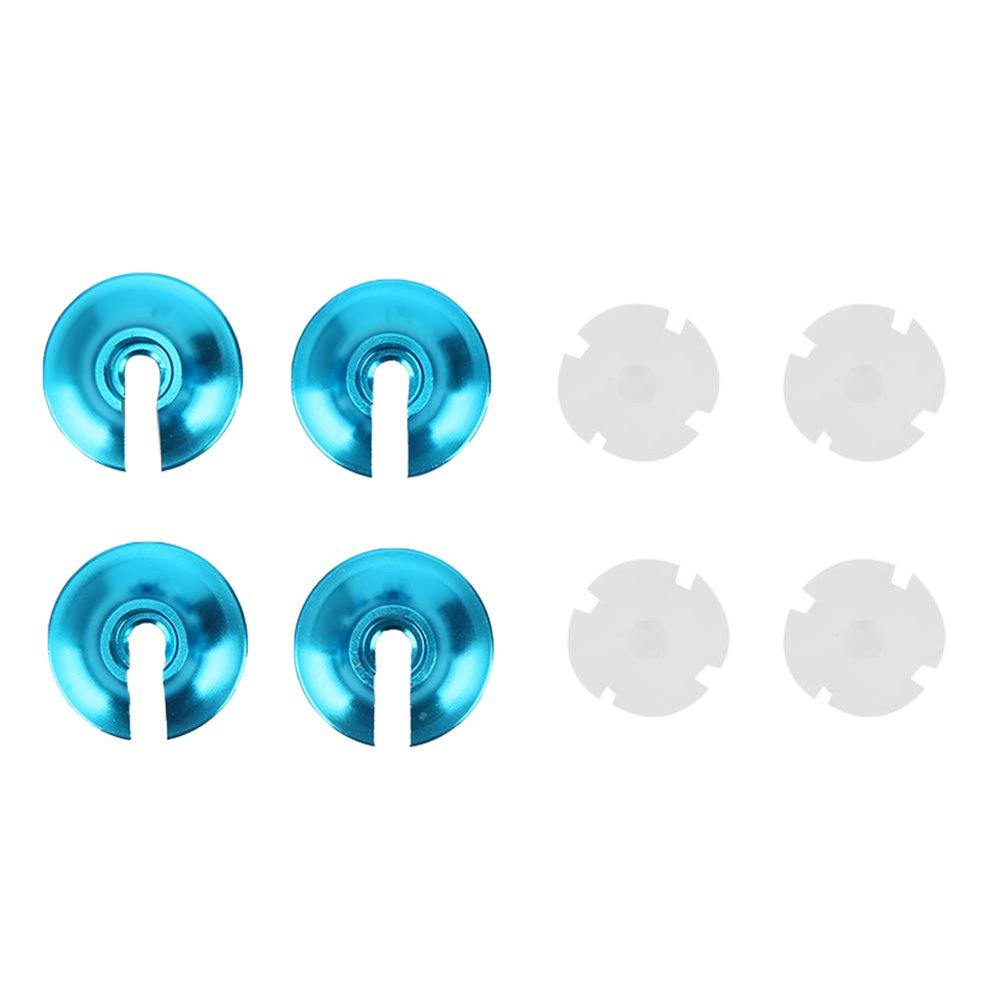 Spring Retainers with Piston Heads for TRXXAS SLASH 2WD RC Car Upgrade Accessory 3768 (B blue)