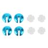 Spring Retainers with Piston Heads for TRXXAS SLASH 2WD RC Car Upgrade Accessory 3768 (B blue) view 1
