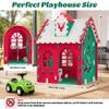 EVA Foam Kids Playhouse, Lightweight Sturdy Puzzle Play Tent for Boys & Girls Ages 36, White Roof view 2