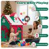 EVA Foam Kids Playhouse, Lightweight Sturdy Puzzle Play Tent for Boys & Girls Ages 36, White Roof view 4