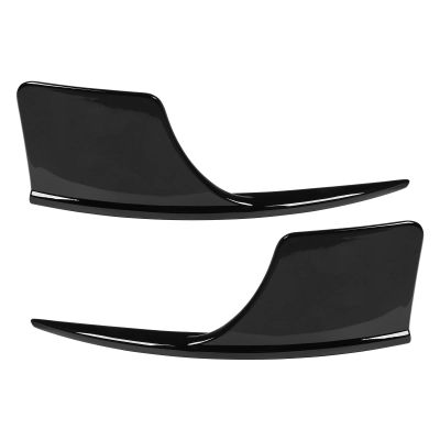 ACOGEDO 2 Pcs Front Bumper Splitter Spoiler Lower Cover Trim for GLBClass X247 -Line Gloss ABS Replacement