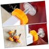 Toddmomy 7pcs Gate Threaded Spindle Rods Replacement Bolts Safety Gate Extension Kit Orange M10 X 8cm and Pet Guardrail Accessories view 3