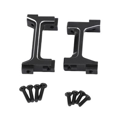 Funien Aluminum Alloy Bumper Bracket Set for 1/18 Car with RC Front and Rear Bumper Stand, Made from CNC Aluminum Alloy for Strength and Support, Lightweight Design Enhanced
