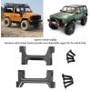 Funien Aluminum Alloy Bumper Bracket Set for 1/18 Car with RC Front and Rear Bumper Stand, Made from CNC Aluminum Alloy for Strength and Support, Lightweight Design Enhanced view 3