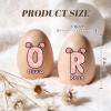 Artiglow Custom Musical Easter Egg Shaker 2026, Personalized Easter Basket Stuffers Wooden Percussion Eggs with Name, First Easter Gifts for Baby, Egg Hunt Prize for Toddlers Girls Boys, Initial-6 view 4