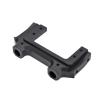 RC Spare Part Compatible with Axial for SCX10 90046 90047 1/10 RC Crawler Car Accessories Parts Metal Front Servo Stand Bumper Mount(Black) view 1