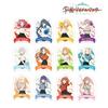 Academy Idol Master Drawing Bowling Shirt Version Trading Die Cut Stickers Box of 12 view 2