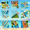 FBSPORT Inflatable Bounce House Water Slide, 3 Slides & 2 Bouncers 10-in-1 Water Slide Park Bounce House with 950W Blower, Bouncy Castle for Kids Backyard Party Outdoor, with Water Gun, Splash Pool view 4