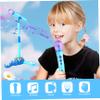Kids, with Flashing Lights & Stand - Fun Musical Effects Toy for Singing, Play, Gift(Blue) view 3