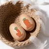 Artiglow Custom Musical Easter Egg Shaker 2026, Personalized Easter Basket Stuffers Wooden Percussion Eggs with Name, First Easter Gifts for Baby, Egg Hunt Prize for Toddlers Girls Boys, Initial-5 view 2