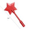 BTDECLAR 3D Printed Wand Tap to Pay, Taps to Pays Wands,Star Magic Wand Contactless Payment Card Holder, Taps-to-Pays Credit Card Wands (Red) view 3