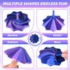 3D Printed Expandable Star Fidget Toy with Handle, Whirling Spiral Sensory Spinner, Stress Relief Desk Toy for Adults & Kids, ADHD Focus Gift (Blue Purple) view 4