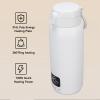 EVGATSAUTO Portable Milk Warmer, 500mL Fast Heating Bottle Warmer for Breastmilk and Water with 316L Heating Plate, 100W Rapid Power view 4