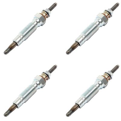 4 Glow Plugs Replacement for Bobcat 743 643 743B Diesel 76234 15221-65510 15401-65510 K