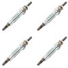 4 Glow Plugs Replacement for Bobcat 743 643 743B Diesel 76234 15221-65510 15401-65510 K view 1
