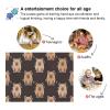 Capybara Animal Brown Print Jigsaw Puzzles for Adults Family 1000 Pieces Educational Game for Girls Kids Boys Low Difficulty Puzzle Pieces Fit Together Perfectly 29.5" x 19.7" view 4