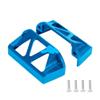 2Pcs #5315 Aluminum Alloy Guards Steering Servo Protector for 1/10 RC Car for Tra-xxas for E-Revo 2.0 for Sl-Ayer Pro 4x4(Blue) view 1