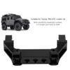 Aluminium Alloy Rear Bumper Mount for - 4 RC Crawler Car, CNC - Machined Servo Bumper Bracket with Anodized Finish, Durable and Easy to Install (F8237BL Black) view 2