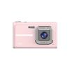 Andoer Kids and Beginners 1080P Vlog Camera 48MP 16X Zoom Autofocus Compact Digital Camera with 2.4 Inch IPS Screen (Pink) view 1