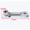 Alloy Front and Rear Anti-Tilt Rod Bar Set Link Mount for Losi 1/5 for DBXL 2.0 4WD Gas Buggy for RTR RC Truck Upgrade Parts(Silver) view 4