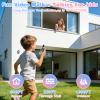 Video Walkie Talkies for Kids with Voice Changer, 2 Pack Rechargeable Kids Walkie Talkies with Real-Time Screen & Sticker Effect & Camera, 1000 Feet Long Range 2 Way Radio Toys for Boys/Girls 3-12 view 4