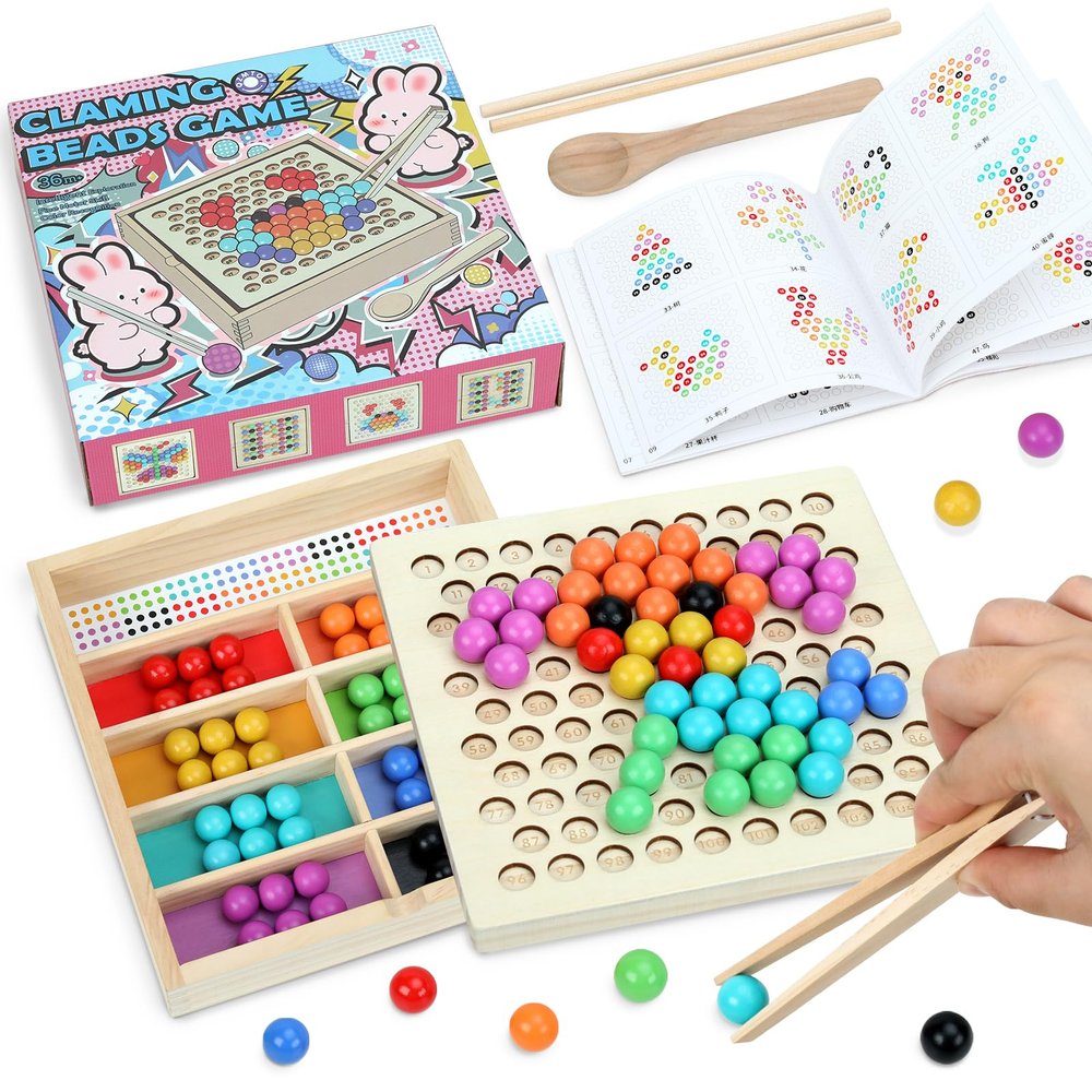 ANPEAC Wooden Montessori Toys,Wooden Educational Toy Xylophone Shape Sorter,Wooden Musical Activity for Preschool Kids Ages 36+ Months