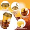 Acellegic 24 Set Western Cups Western Themed Party Favor 16 oz Plastic Cowboy Cups Gifts with Lids and Straws Keychains Reusable Tumbler for Winter Birthday Party Supplies view 3