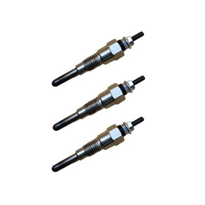 3 GLOW PLUGS Replacement for John Deere Replacement for JD 15 EXCAVATOR 2210 4010 4100 4110 670 770