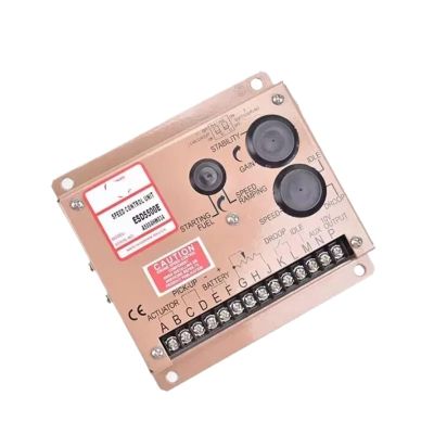 1pcs ESD5500E Dual Capacitor Genset Controller Engine Speed Regulator ESD 5500e(3034572 Speed Sensor)