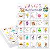 Hoolerry 30 Pcs Scavenger Hunt for Kids Road Trip Game Car Spring Summer Wedding Scavenger Hunt Cards Travel Activities Camping Games Outdoor Indoor Seek Activity for Kids Adults (Easter) view 1