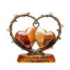 Acntrhm Valentine's Day Acrylic Ornaments, Personalized Acrylic Heart-Shaped Ornaments, Customized Couple Name Acrylic Ornaments, Valentine's Day Gifts, Bedroom Decorations. (Acrylic-3) view 2
