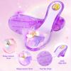 Unicorn Dress Up Shoes for Girls, Unicorn Toys Princess Dress Up Set with Headband, Jewelry Necklace Bracelet, Pretend Play Dress Up Toys for Girls Age 3-6, Birthday view 4