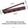 Tortoise Shell Mahjong Racks & Pusher Set  Acrylic Inlaid Mahjong Rack and Tile Pusher, Extra Long 17.5 Inch Tile Holders, 4 Racks for American Mahjong view 4