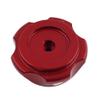 Cninba13 Suspension Nut Cover Rear Shock Suspension Setting Adjuster Decoration Cap 1 Pc For Can Am Ryker 600 900 Rally Edition Sport Ace 2019+ Models Accessories Aluminum Red view 2