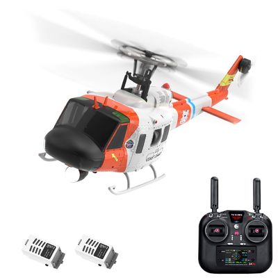 Advanced RC Helicopter for Experienced Pilots, Intelligent 6G RC Helicopter with Assisted Flight Control & Optical Stabilization, High-Performance Hobby Helicopter, Model F07S