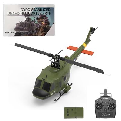 Advanced RC Helicopter for Experienced Pilots, YU Xiang F07 1:34 Scale RC Helicopter with Brushless Direct-Drive & Assisted Flight Stabilization, 6-Channel Hobby Helicopter