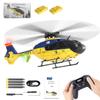 Advanced RC Helicopter for Experienced Pilots, YU Xiang F06 1:36 Scale RC Helicopter with Brushless Direct-Drive & 3D/6G Modes, 6-Channel Hobby Helicopter (RTF) view 1
