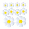 TINEASUR Daisy Balloons Foil Party Balloons 10pcs Set Large Medium Small Sizes White Floral Decorations for Birthday Shower Wedding Celebration view 1