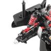 Adjustable Metal Linkage Rods Compatible with MJX 10208 V2 V3 and 1/7 7303 7304 RC Car(Blue) view 3