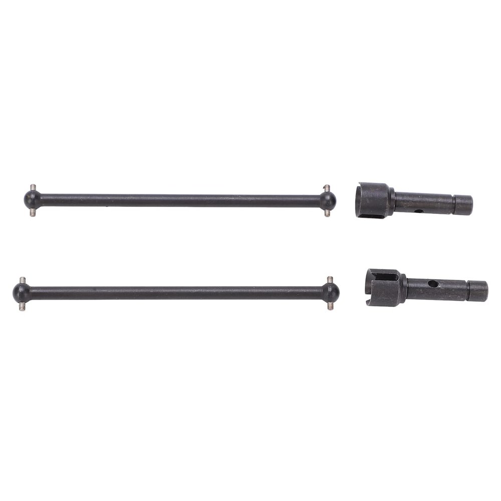 1 Pack CVD Drive Shaft Universal Metal Rear Drive Shaft Set for YK 4012 4013 4082 RC Vehicles, Steel Dogbone Driveshaft Replacement for Remote Control Cars
