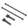 1 Pack CVD Drive Shaft Universal Metal Rear Drive Shaft Set for YK 4012 4013 4082 RC Vehicles, Steel Dogbone Driveshaft Replacement for Remote Control Cars view 2
